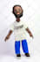 make a sculpture figure in clay based on photos or any ideas