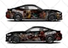 create professional racing car wrap design