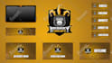 create a professional twitch overlay stream package