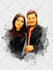draw awesome watercolor portrait artistic