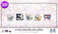create pro custom twitch emotes, sub badges