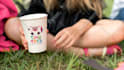 create a cute logo and brand identity for cafes and products