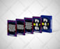 design card game or game card with box