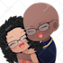 draw cute chibi couple for you