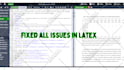 quickly convert any document to latex and create beamer presentation