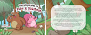 create cute children book illustrations with animals