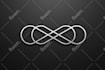 design creative monogram logo with initial letters