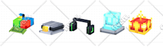 make various minecraft styled cosmetics in blockbench