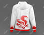 do custom sweatshirt hoodie design by logo or pattern