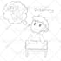 draw adorable and cute character design for children