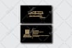 design minimalist and modern business card