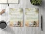 design unique flyer, banner, eddm postcard, invitation card