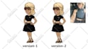 create 2d character design for animation