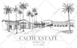 create architectural hand drawn sketches in ink
