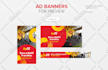 design 6 professional web banners for ads