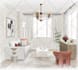 make living room interior sketch, illustration