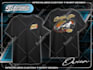 create racing illustration for t shirt design