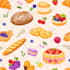 create a cute unique seamless pattern