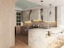 create realistic 3d kitchen render and custom interior design