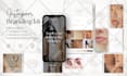 design an elegant instagram branding kit