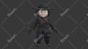 make low poly characters for you
