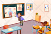 create full color hand drawn children book illustrations