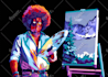 make your photo into a wpap style
