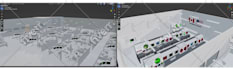 create model low poly 3d building for you in blender