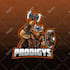 design gaming logo, esports, or sports