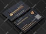 do vista print, moo, gold foil business card