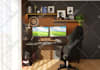 do interior design of living room, kitchen, and bathroom with 3d rendering