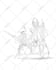 create detailed vintage illustration