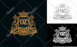 design unique hand drawn vintage logo design