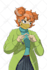 make a sprite in the danganronpa style