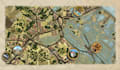 draw a geolocated map, for tourism, fun or commercial use