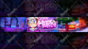 design a colorful gaming banner for youtube
