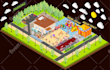 design beautiful event map, city map and 3d map illustration