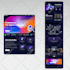 create a outstanding and modern mobile app design