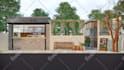 design your restaurant, coffee shop or retail store interior with 3d rendering