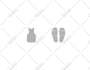 design unique, simple and modern custom icons set