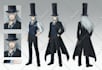 design your character, vtuber, reference sheet, turnaround