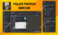 create custom discord server for streamers