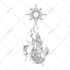 do your tattoo minimalis design in my art style