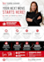 custom design eddm, postcard, leaflet, flyer, handout, canva