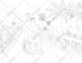 draw custom line art illustrations for colouring pages