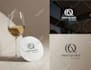 design luxury modern monogram and initial letter logo