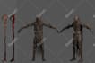 create realistic aaa 3d characters with pbr textures