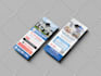 design flyer , brochure, postcard, and door hanger fast
