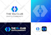 do creative high tech, crypto security and technology logo