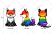 design custom plushie reference sheet stuffed animal character ych concept